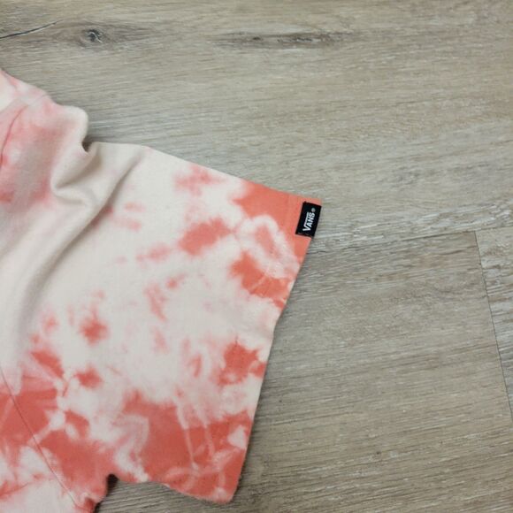 Vintage Style Vans Tie Dye T Shirt size M Orange and White - Picture 4 of 5